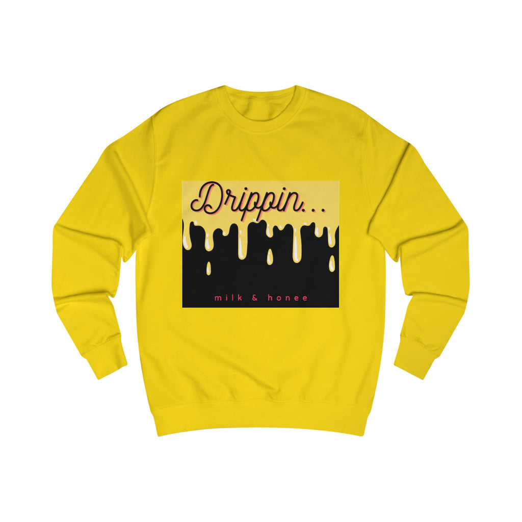 Drippin' Milk & Honee Sweatshirt — Graphic Drip Design
