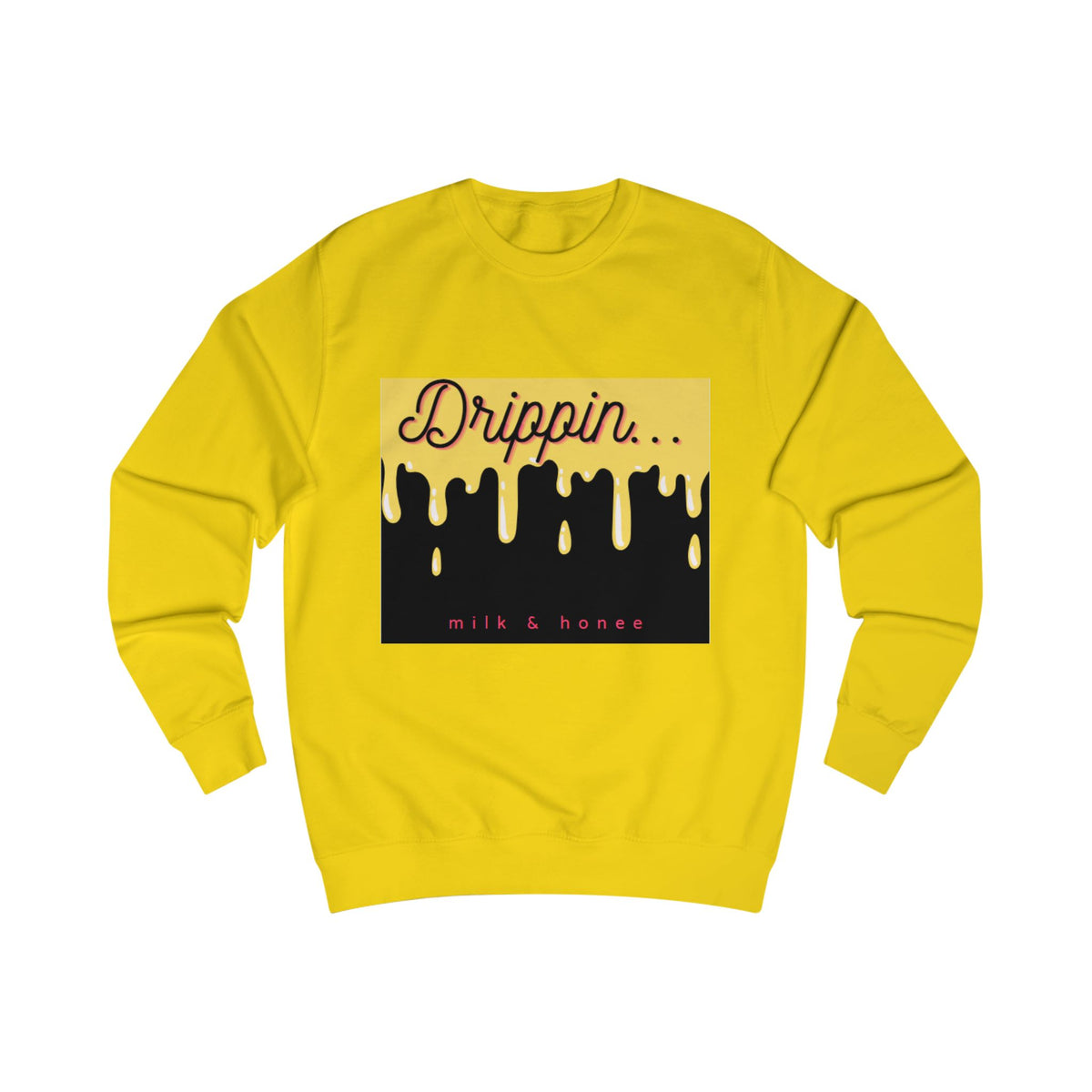 Drippin' Milk & Honee Sweatshirt — Graphic Drip Design