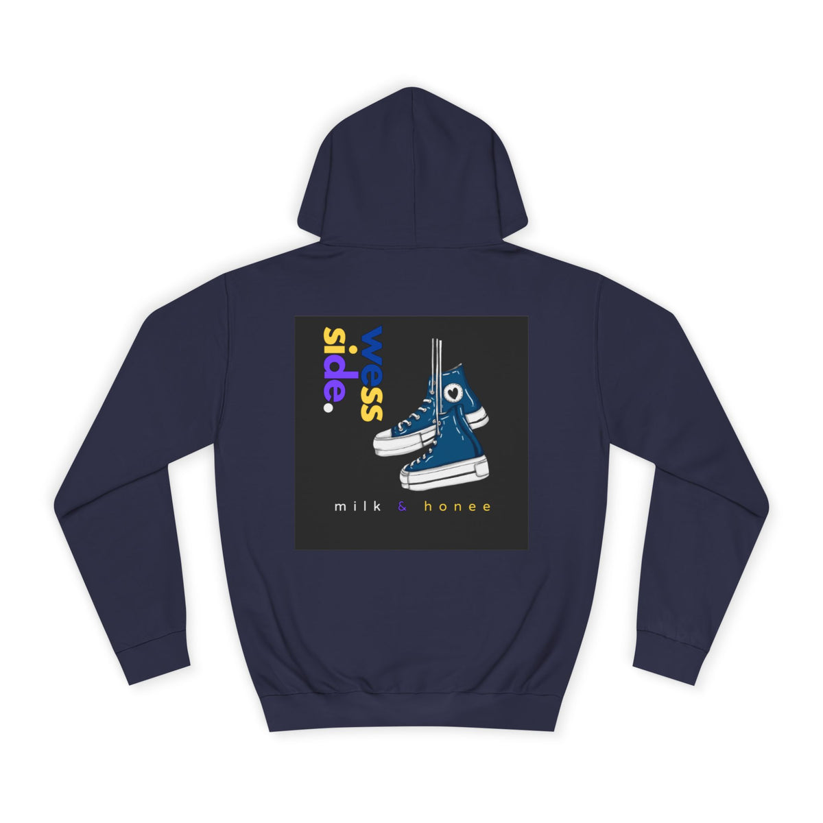 M&H Hoodie — "Wess" Graphic College Pullover