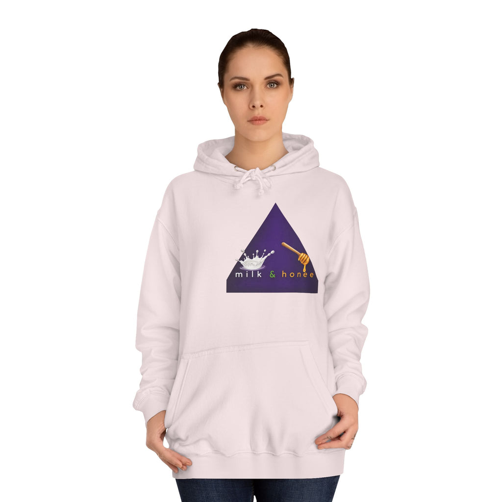 M&H Hoodie — "QUEEN'S CREST" Graphic College Pullover