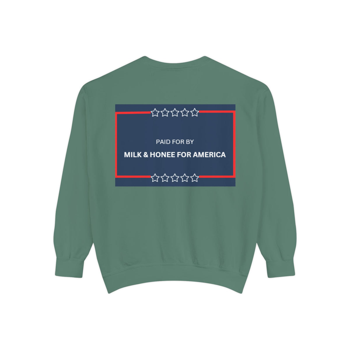FAFO 2026 Sweatshirt — Political Parody Crewneck (Milk & Honee for America)