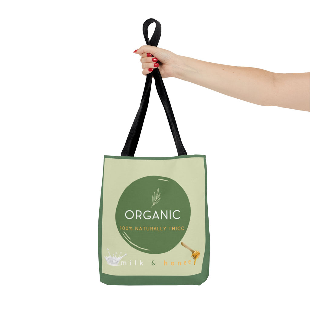 ALT Organic Milk & Honee Tote Bag — Natural, Eco-Friendly Market Tote