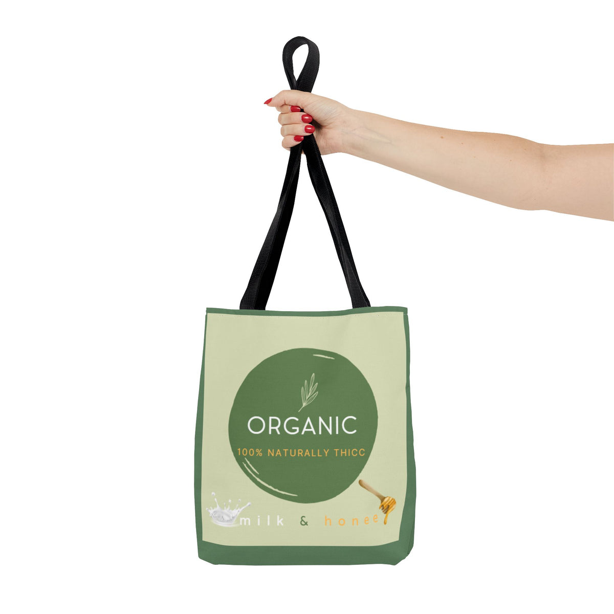 ALT Organic Milk & Honee Tote Bag — Natural, Eco-Friendly Market Tote