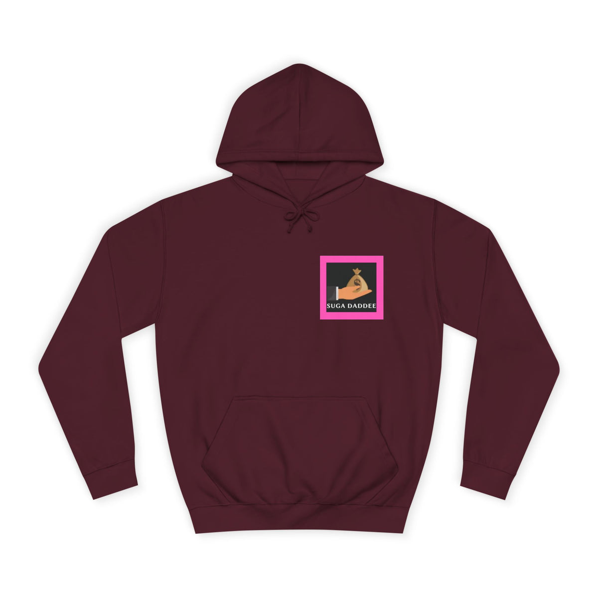 College Hoodie — Retro Neon 'Royale' Graphic Pullover
