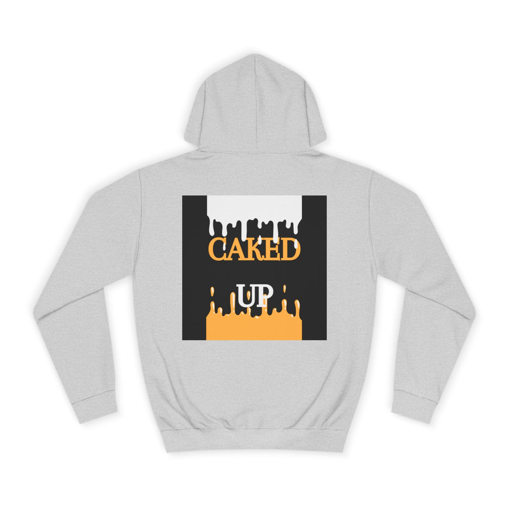 M&H Hoodie — "Caked Up" Graphic College Pullover