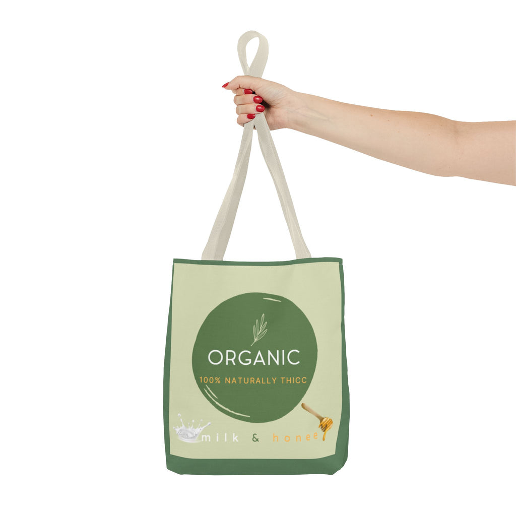 ALT Organic Milk & Honee Tote Bag — Natural, Eco-Friendly Market Tote