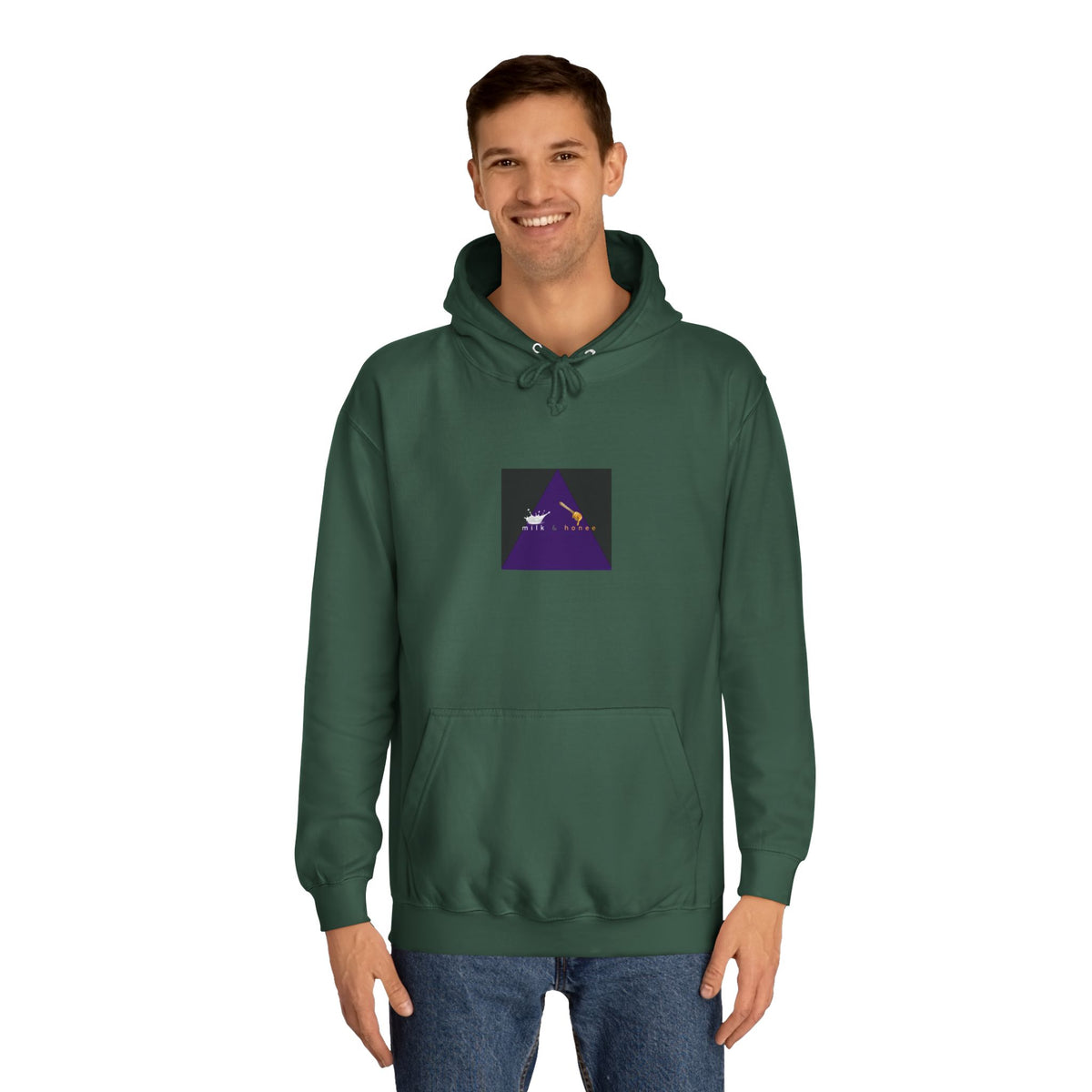M&H Hoodie — "Honee Ain't" Graphic College Pullover