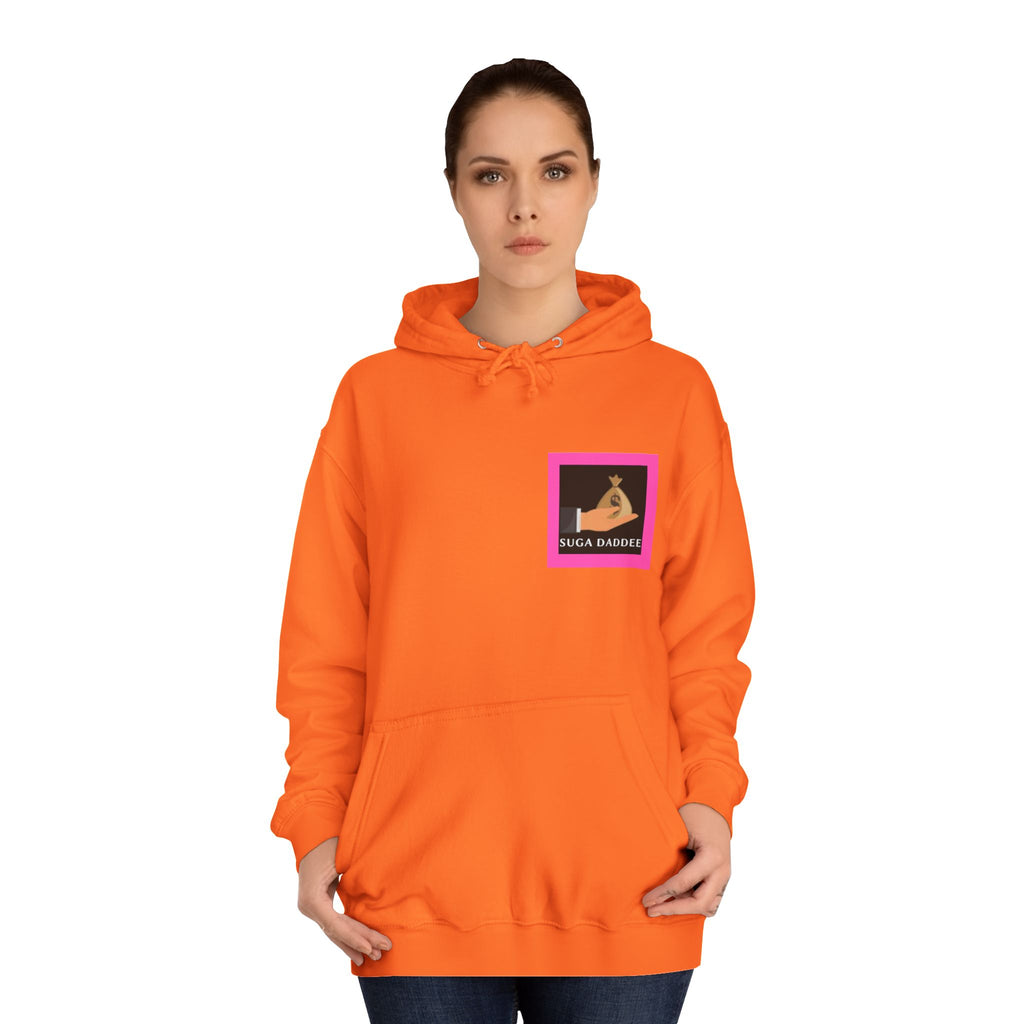 College Hoodie — Retro Neon 'Brozart' Graphic Pullover