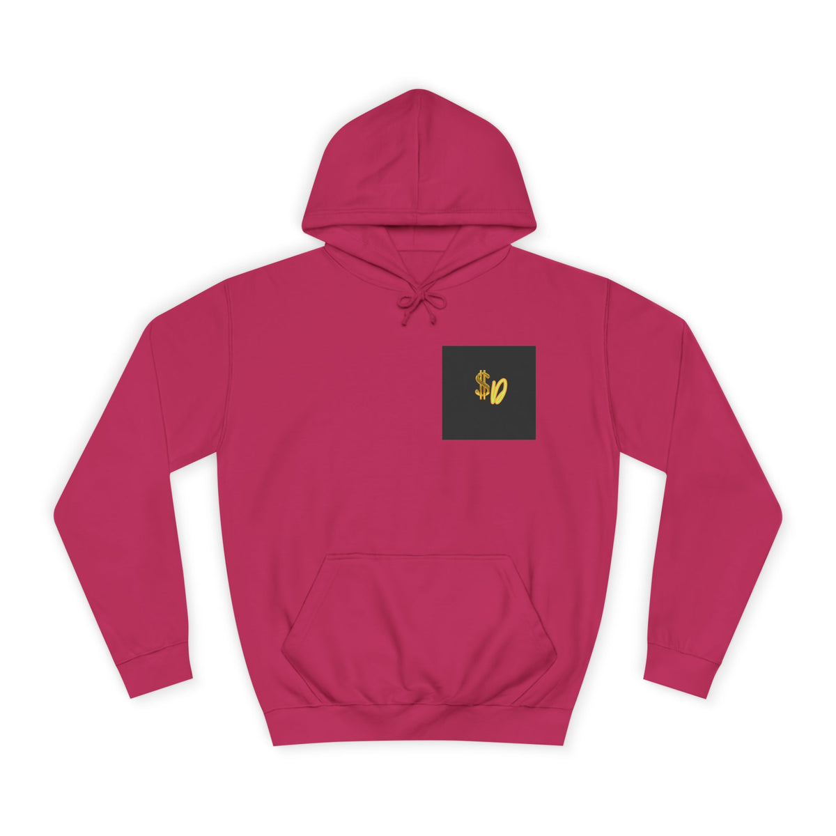 College Hoodie — Retro 'Kiss' Graphic Pullover