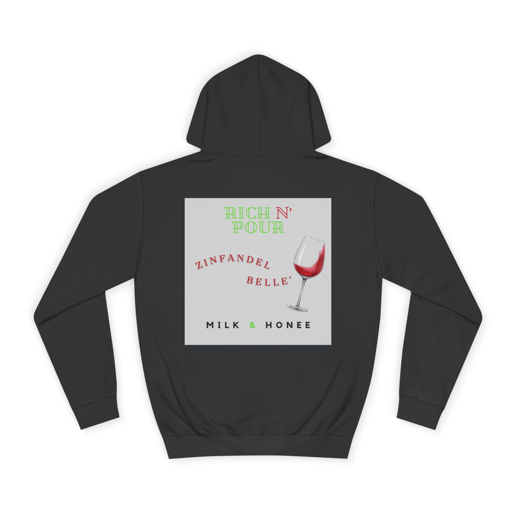 Wine Club Hoodie — "M&H Zinner 2" Graphic College Pullover