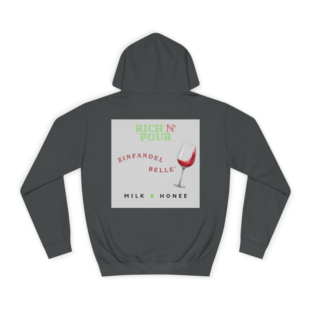 Wine Club Hoodie — "M&H Zinner 2" Graphic College Pullover