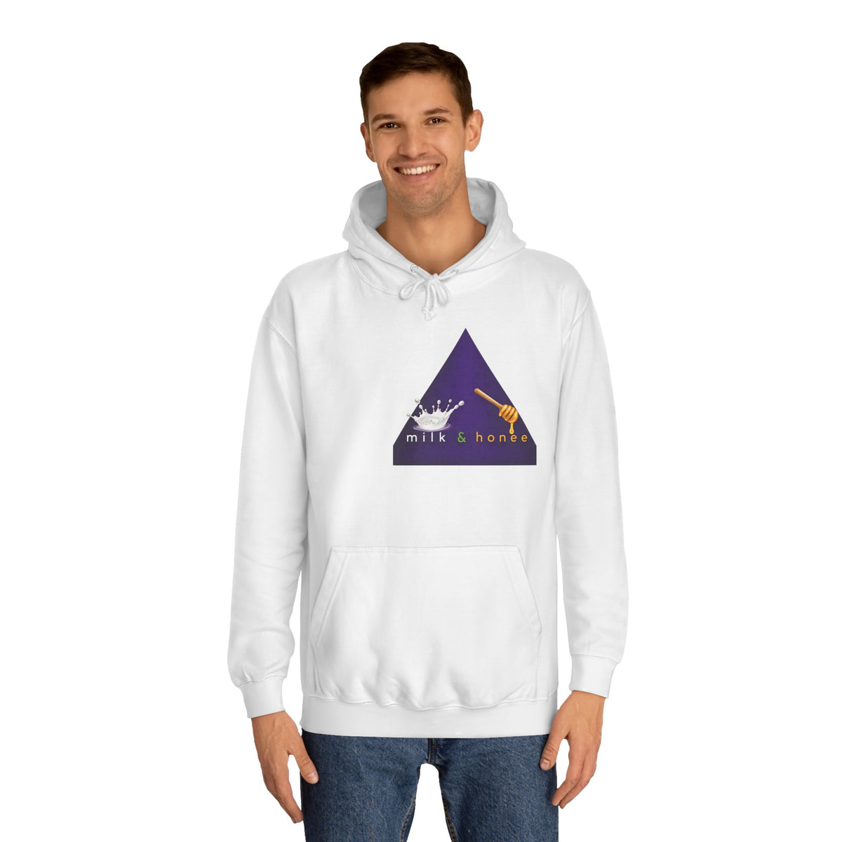 M&H Hoodie — "QUEEN'S CREST" Graphic College Pullover