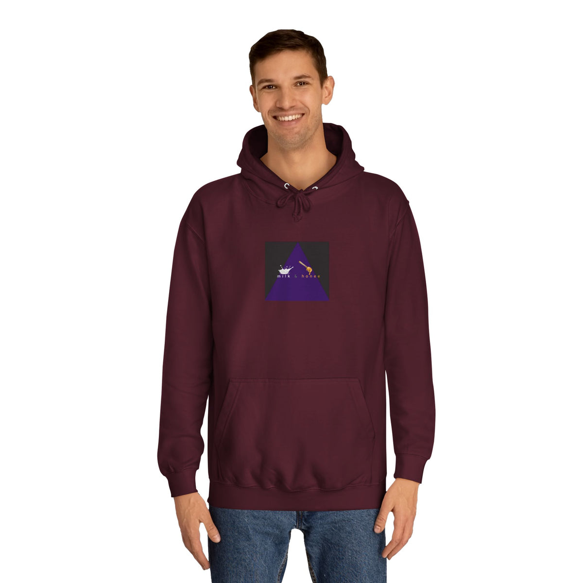 "Rich Sweet Thick" Graphic College Pullover