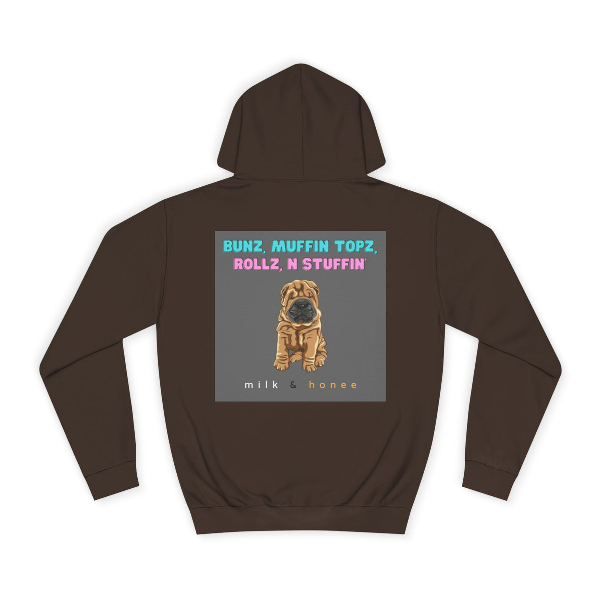 M&H Hoodie — "Muffin Topz" Graphic College Pullover