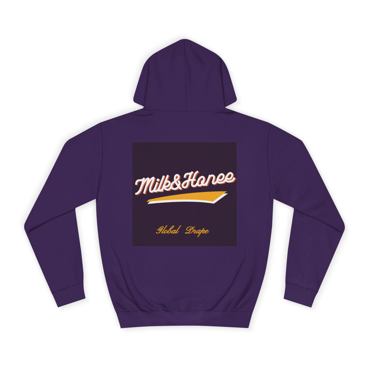 M&H Hoodie — "Drape" Graphic College Pullover