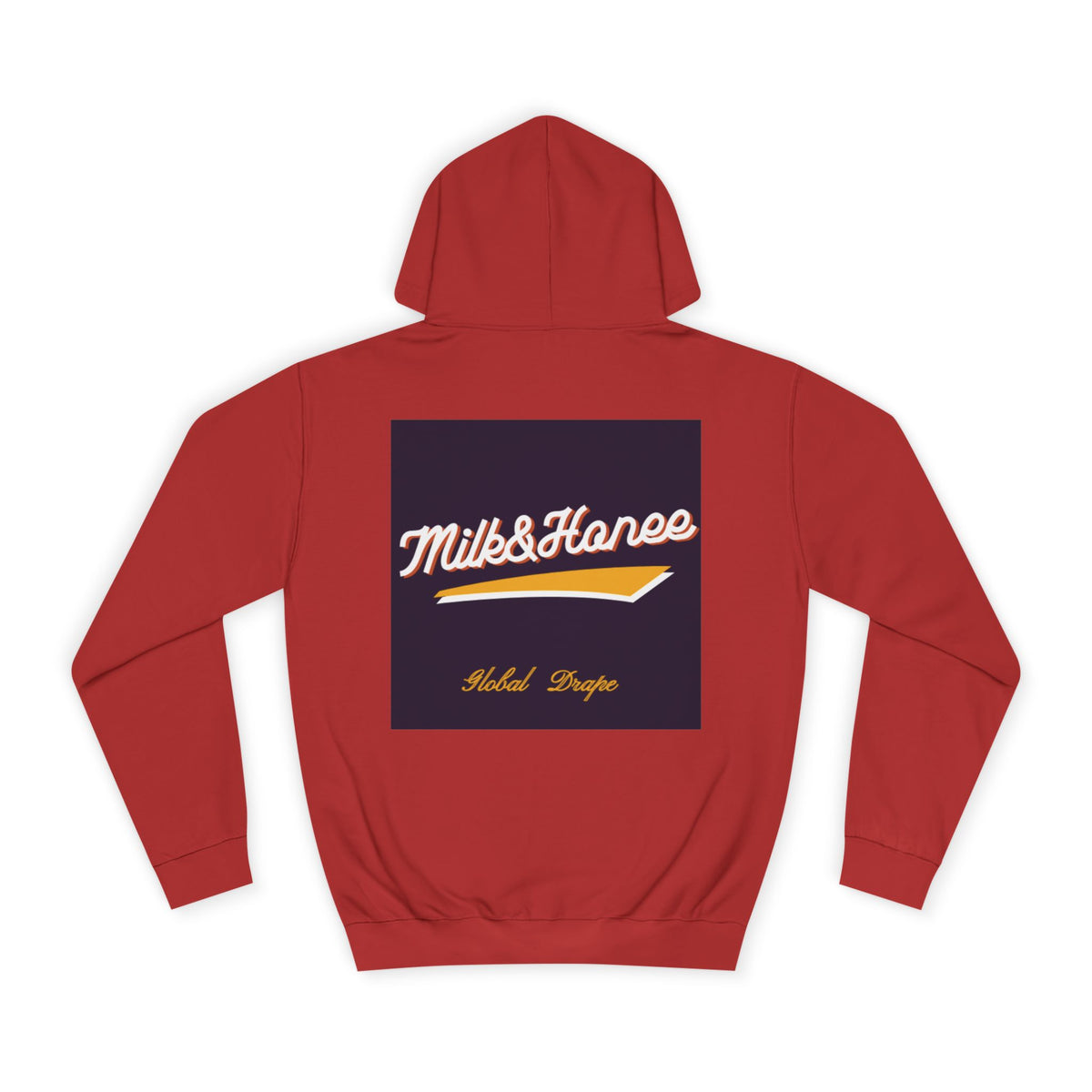 M&H Hoodie — "Drape" Graphic College Pullover