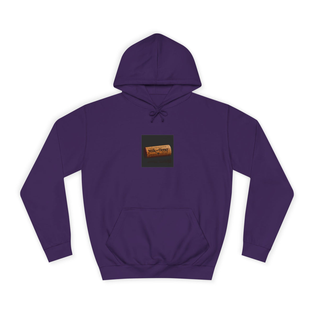 Wine Club Hoodie — "M&H Noir" Graphic College Pullover