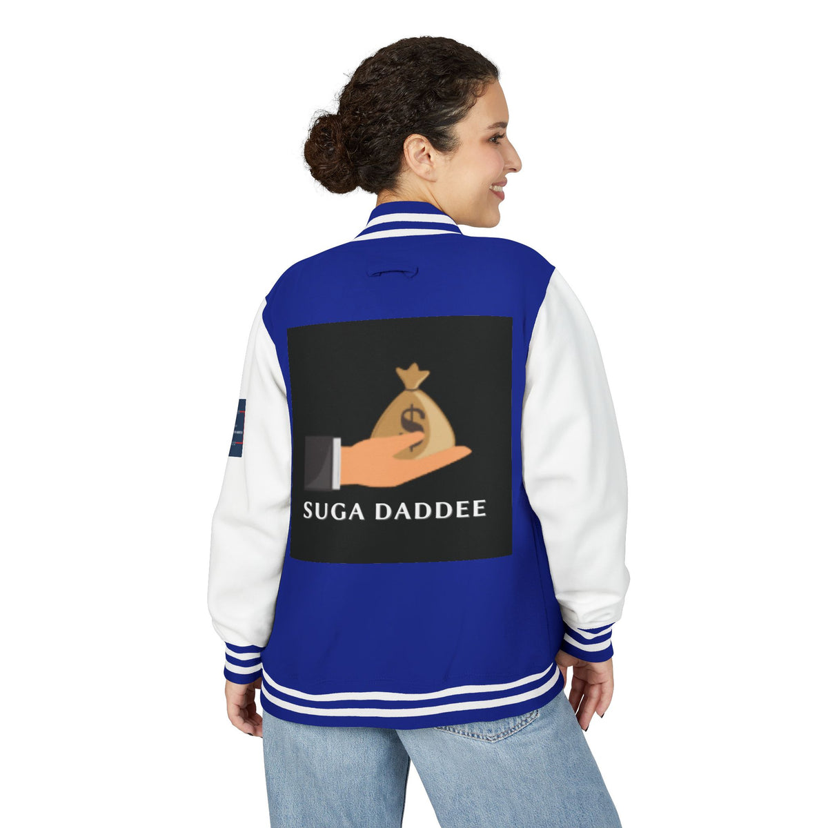 Letterman Jacket -SD Logo 2027 Varsity Style Red & White
