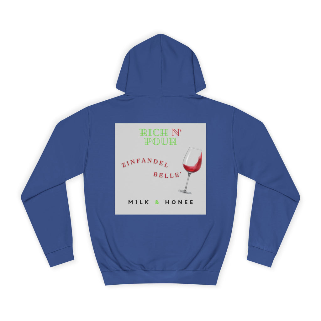 Wine Club Hoodie — "M&H Zinner 2" Graphic College Pullover