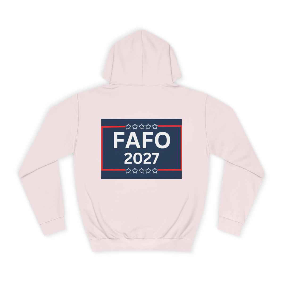 M&H Hoodie — "FAFO27" Graphic College Pullover