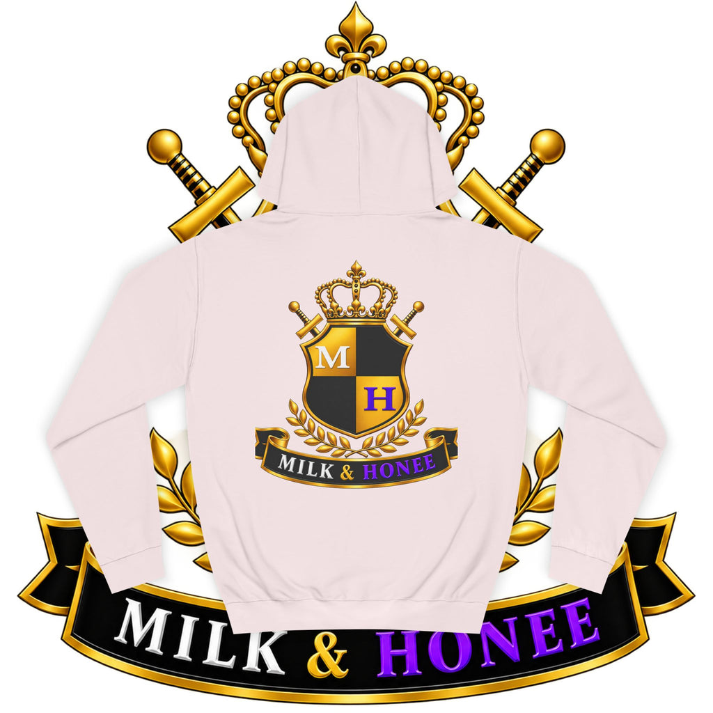M&H Hoodie — "QUEEN'S CREST" Graphic College Pullover