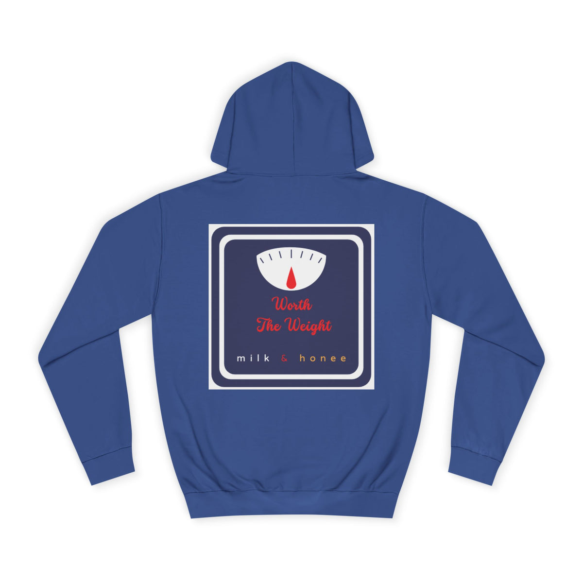 M&H Hoodie — "Worth" Graphic College Pullover