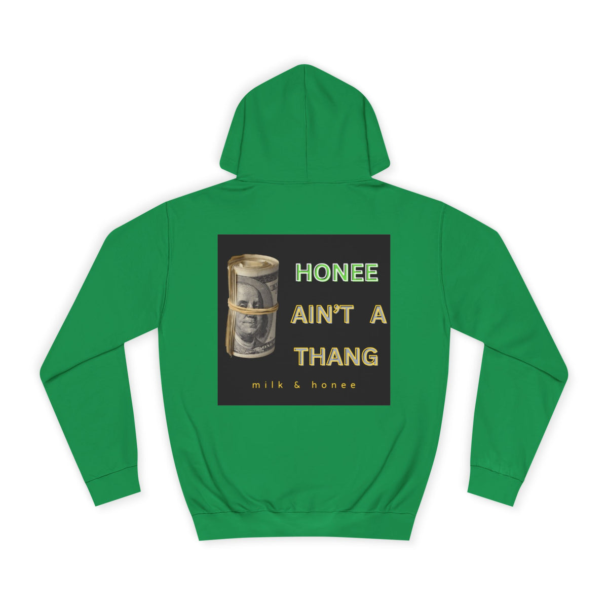 M&H Hoodie — "Honee Ain't" Graphic College Pullover
