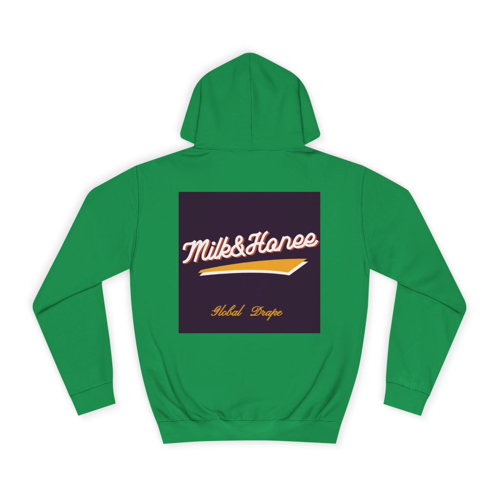 M&H Hoodie — "Drape" Graphic College Pullover
