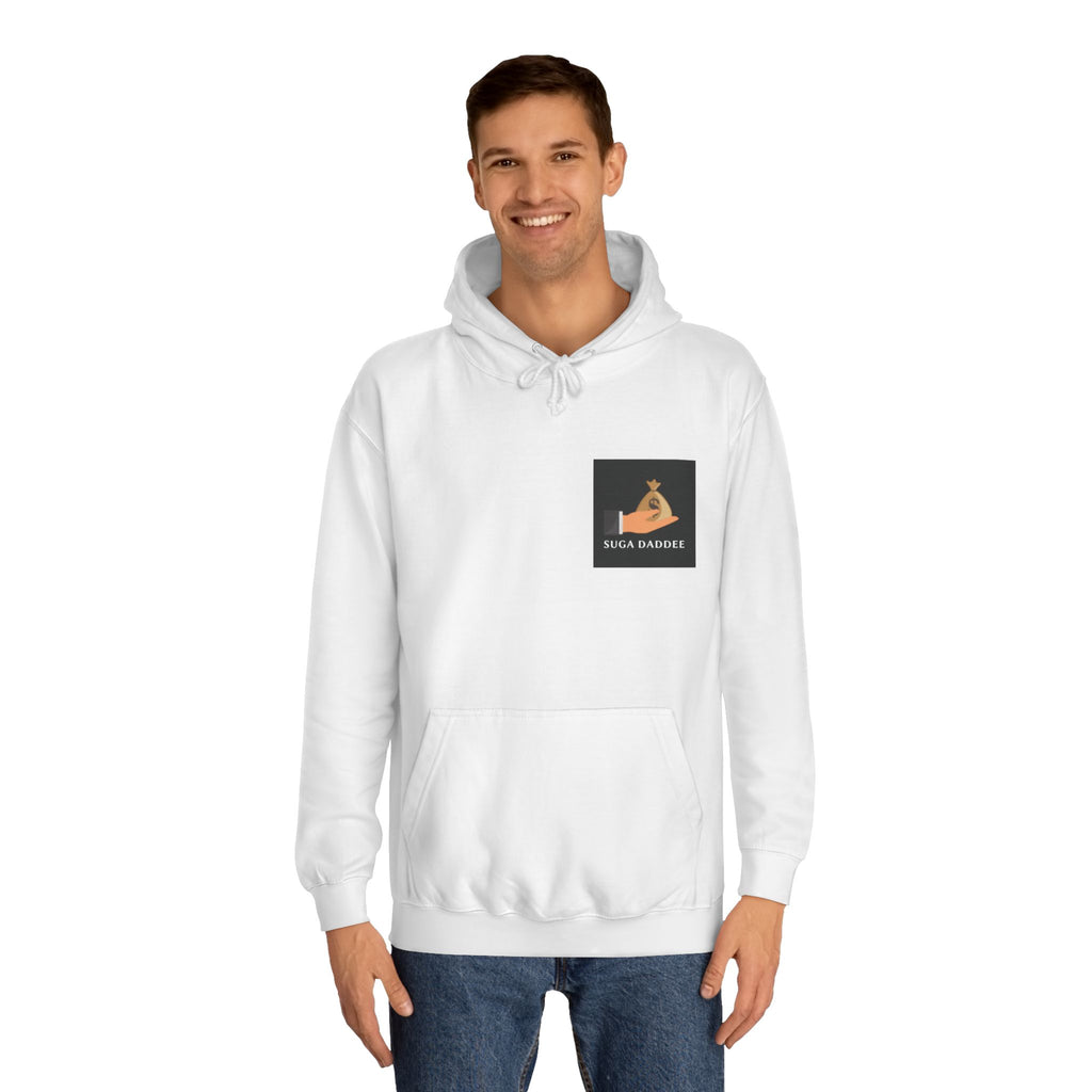College Hoodie — Retro 'Watch n Learn Gold' Graphic Pullover