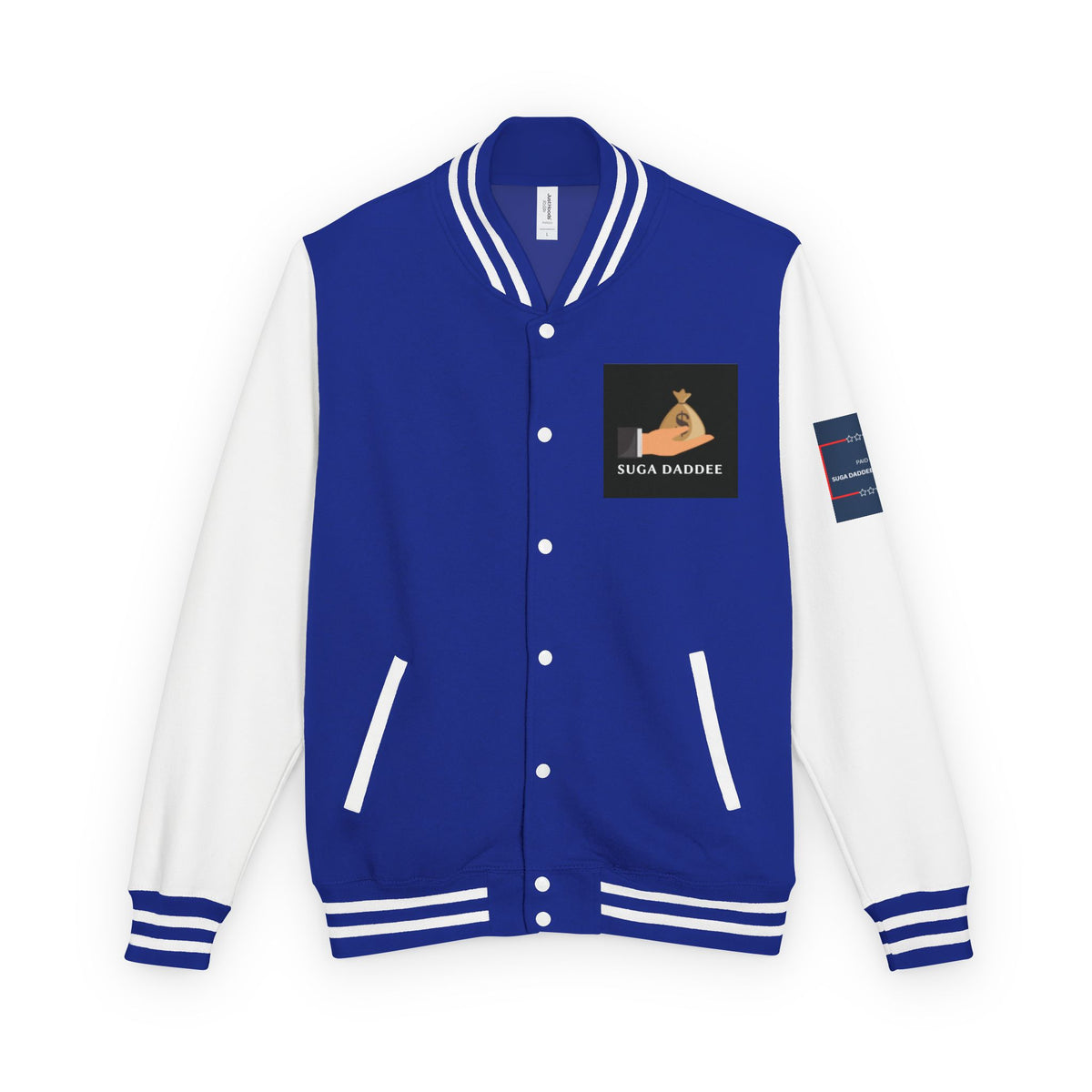 Letterman Jacket -SD Logo 2027 Varsity Style Red & White