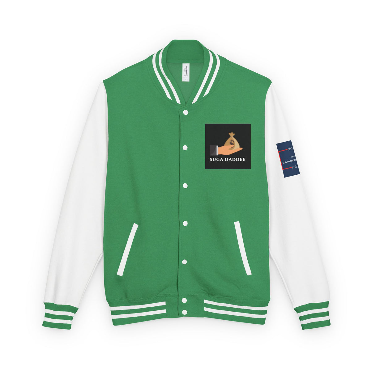 Letterman Jacket -SD Logo 2027 Varsity Style Red & White