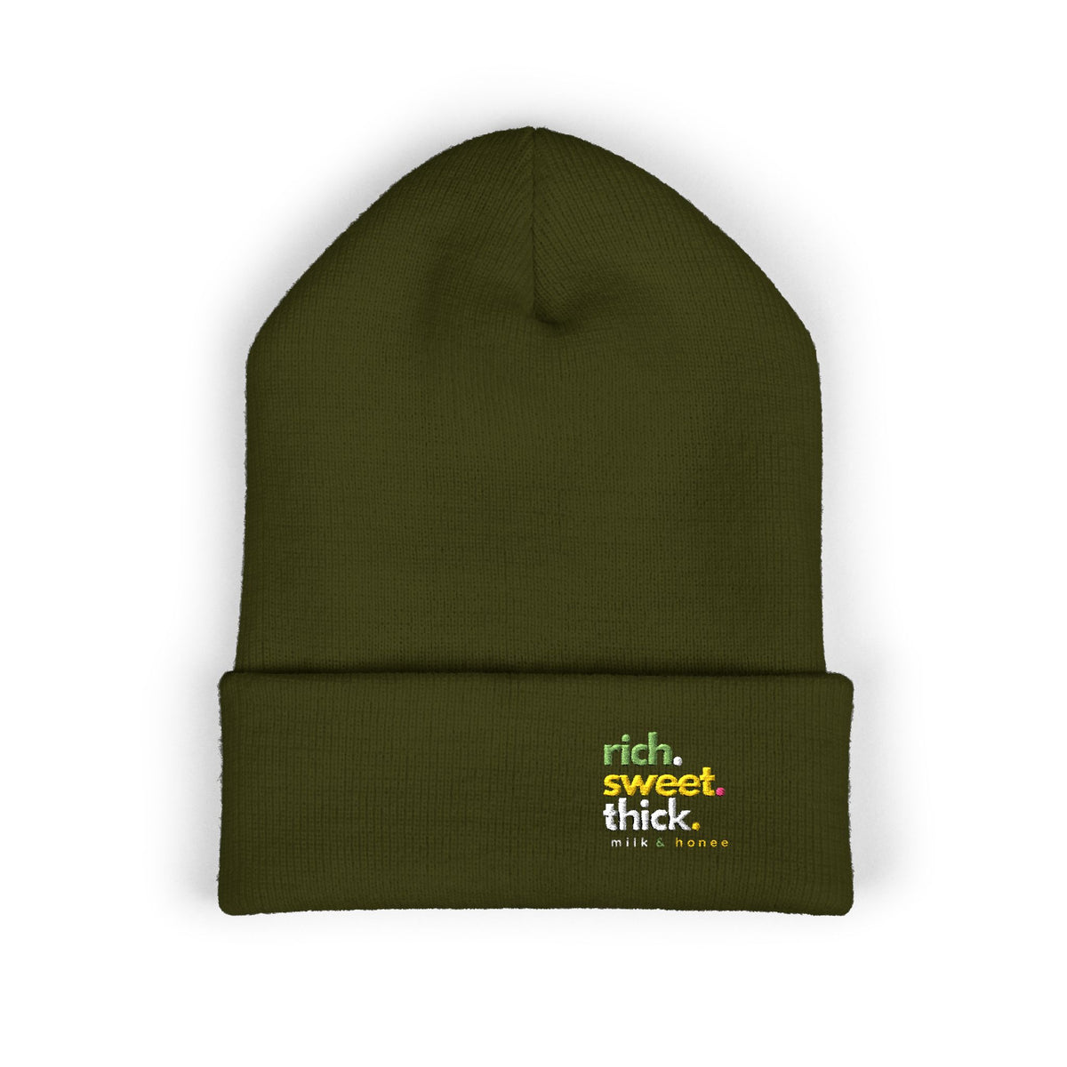 RICH SWEET THICK 2 Cuffed Beanie — Classic Knit Winter Hat