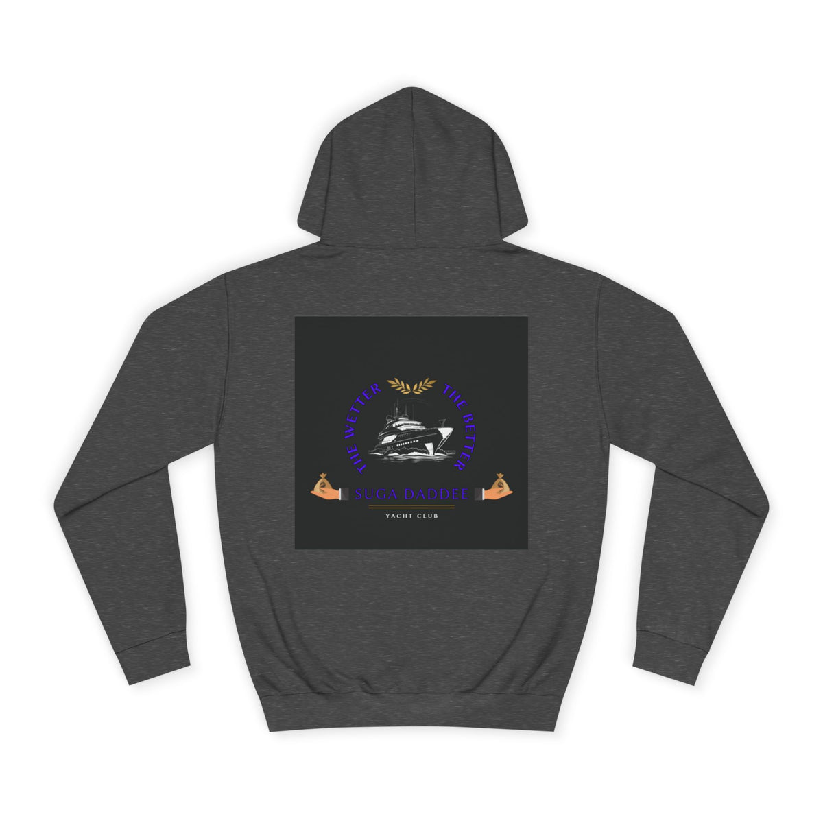 College Hoodie — Retro 'Yacht Club' Graphic Pullover