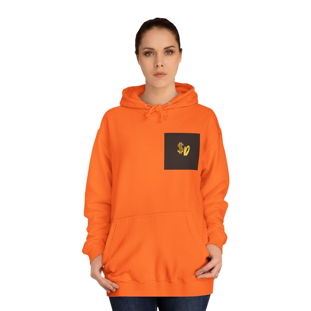 College Hoodie — Retro 'Kiss' Graphic Pullover