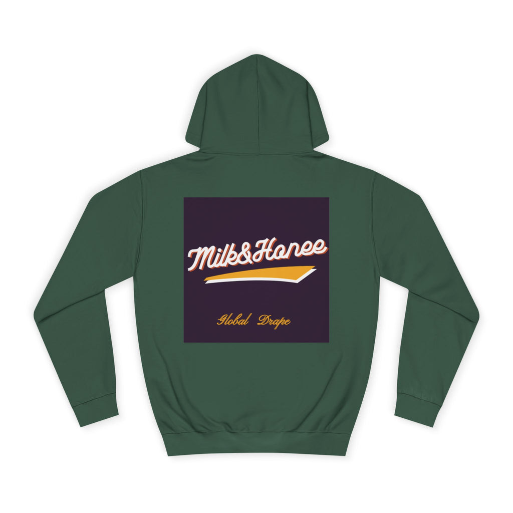 M&H Hoodie — "Drape" Graphic College Pullover