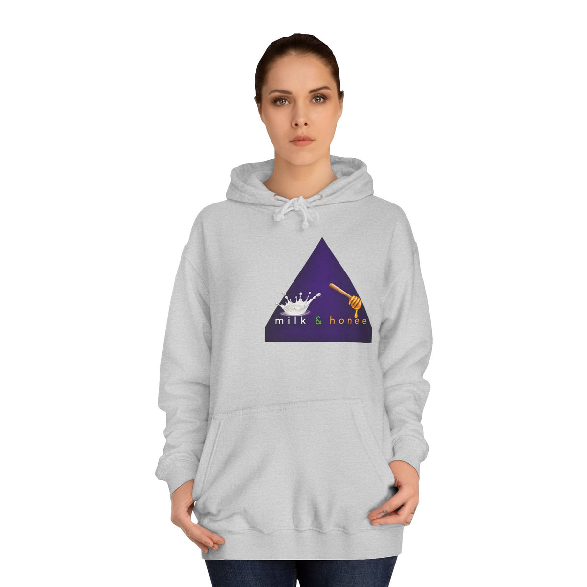 M&H Hoodie — "QUEEN'S CREST" Graphic College Pullover