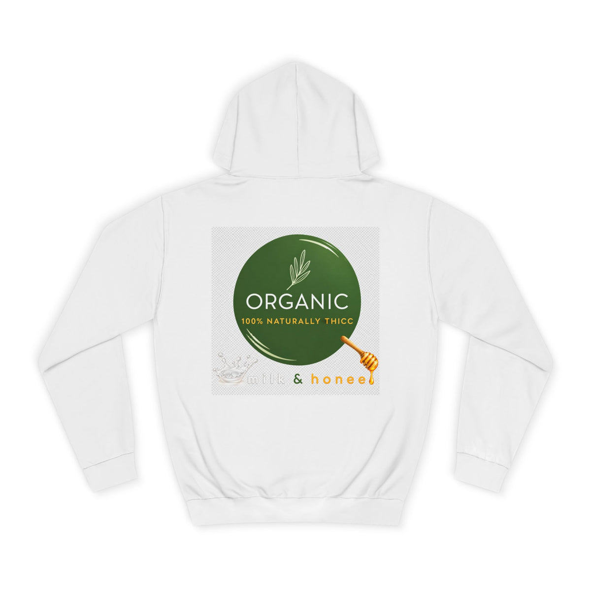 M&H Hoodie — "Thicc" Graphic College Pullover