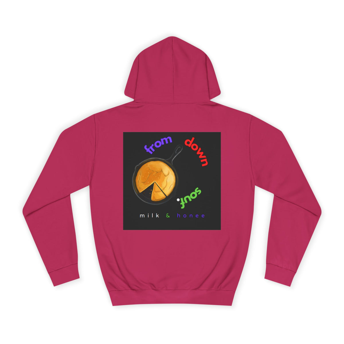 M&H Hoodie — "Souf" Graphic College Pullover