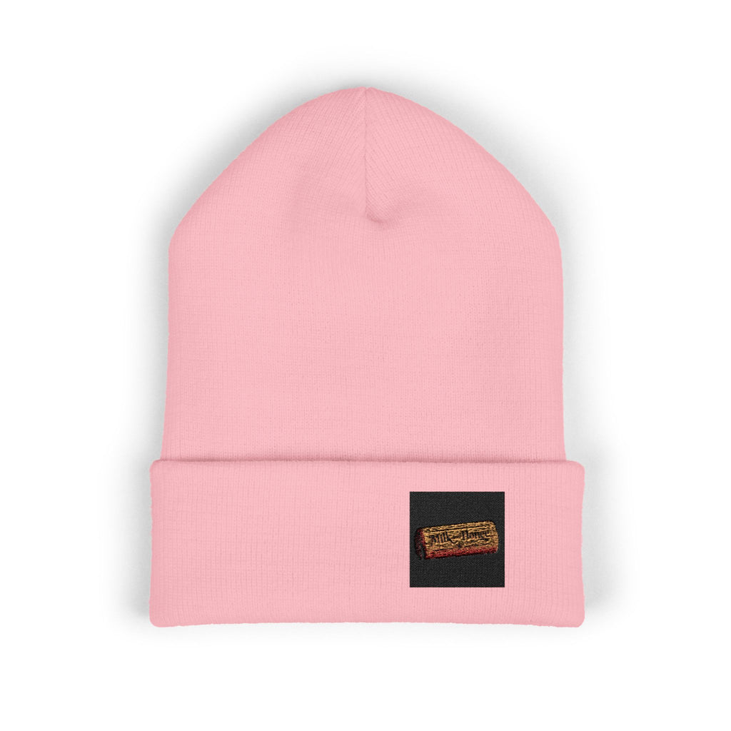 M&H WINE CLUB Cuffed Beanie — Classic Knit Winter Hat