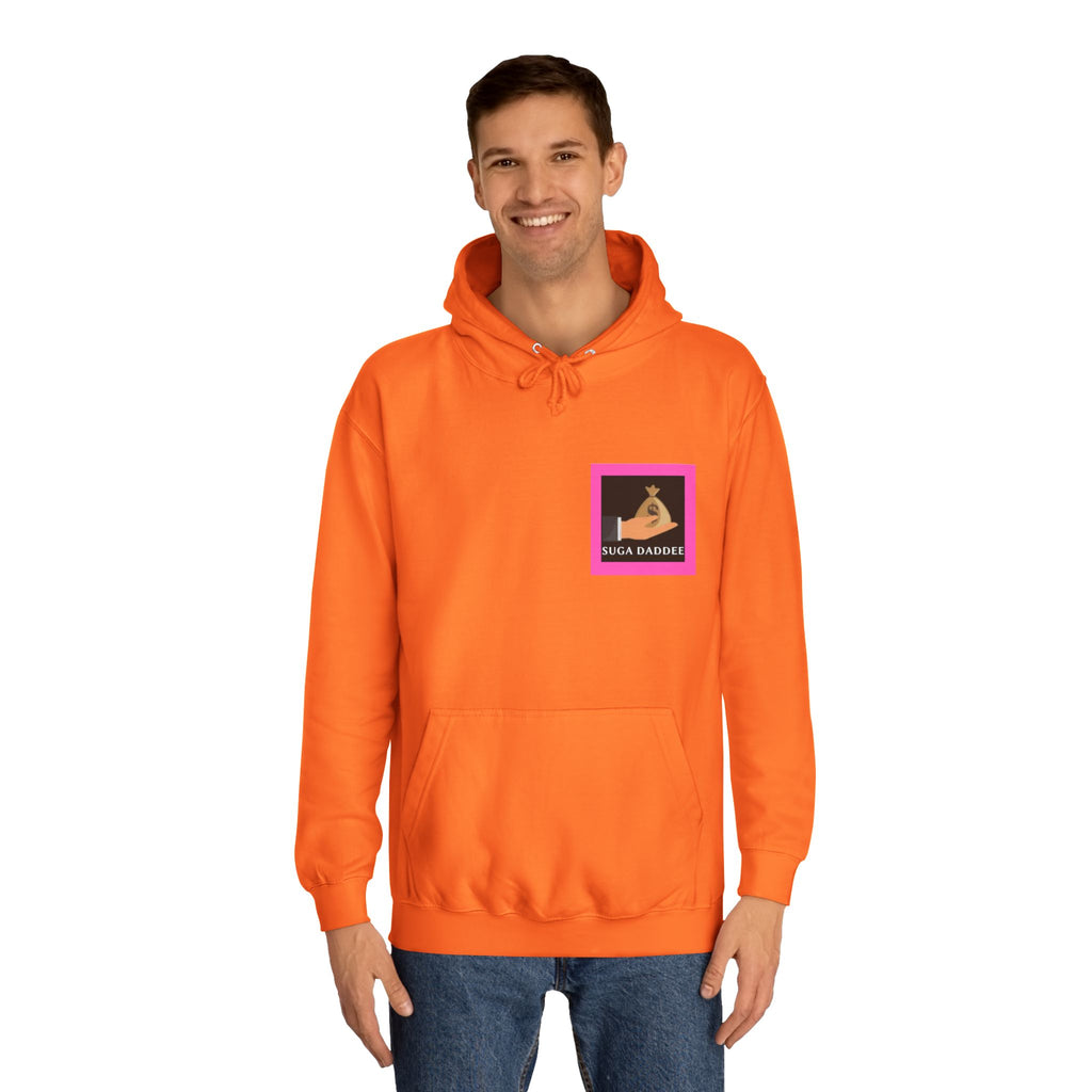 College Hoodie — Retro Neon 'Royale' Graphic Pullover