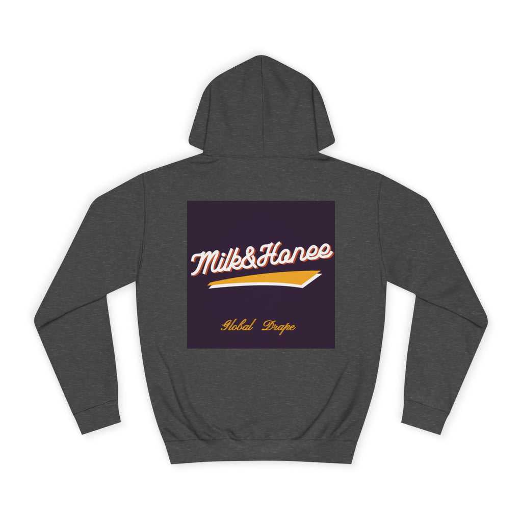 M&H Hoodie — "Drape" Graphic College Pullover