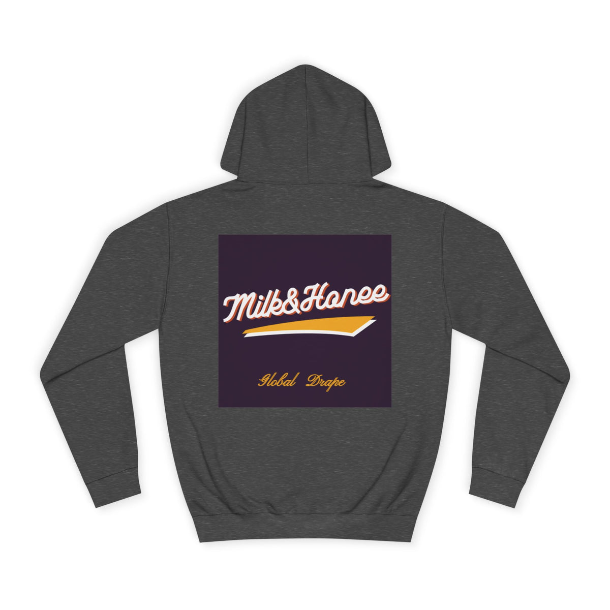 M&H Hoodie — "Drape" Graphic College Pullover