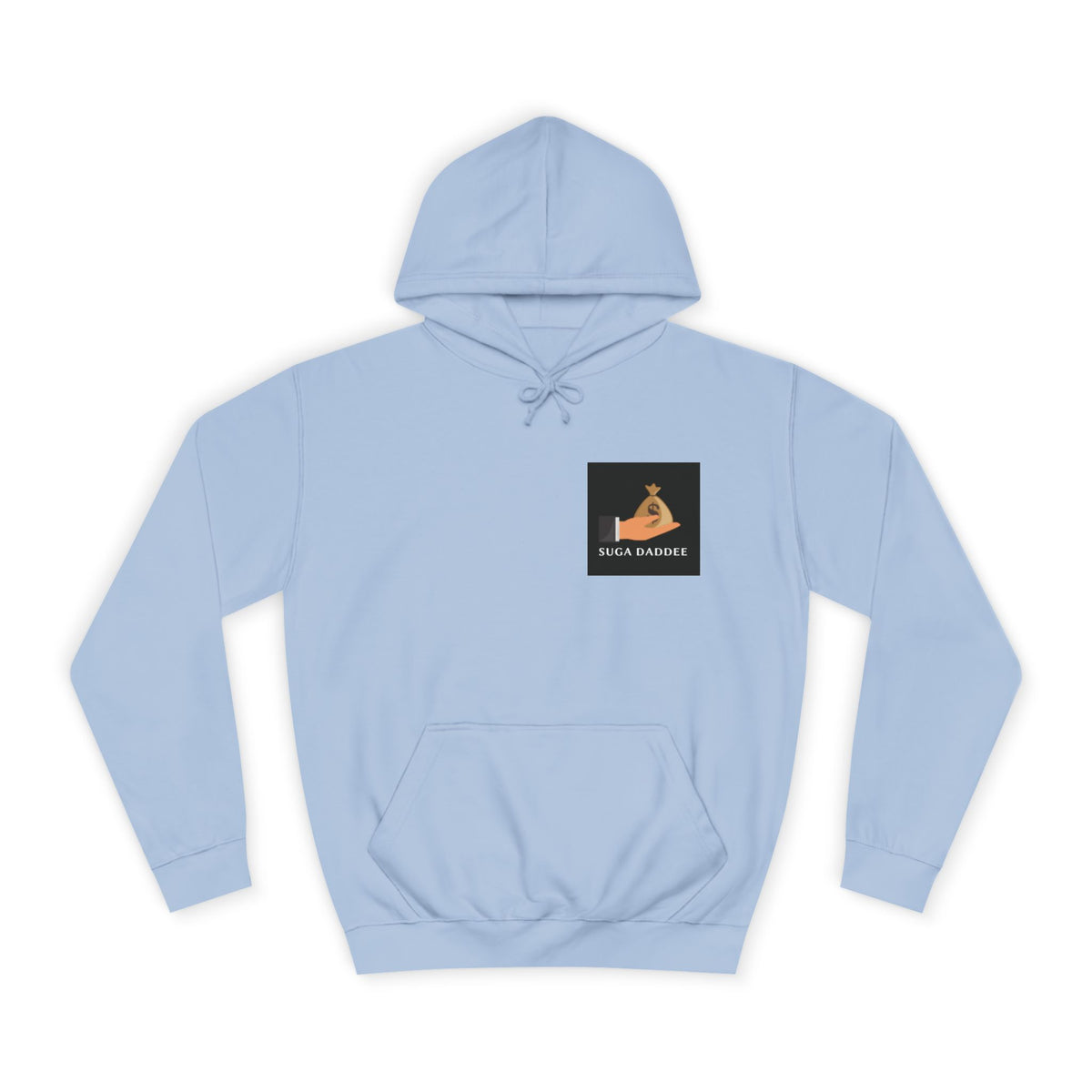 College Hoodie — Retro 'Beach Club' Graphic Pullover