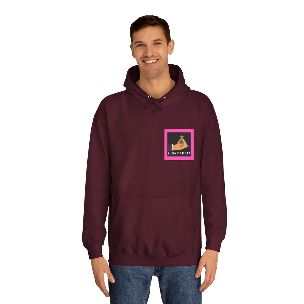 College Hoodie — Retro Neon 'Brozart' Graphic Pullover