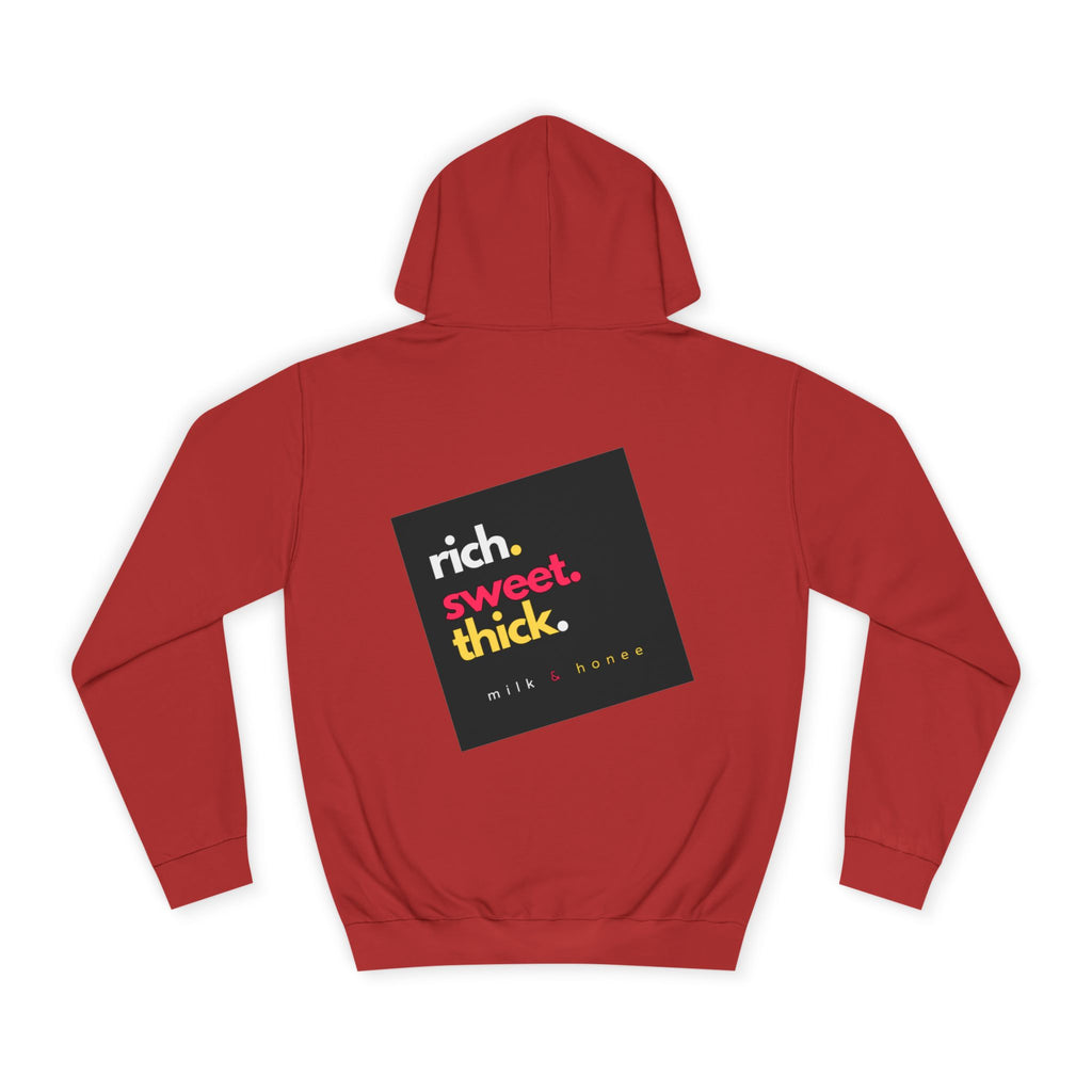 "Rich Sweet Thick" Graphic College Pullover