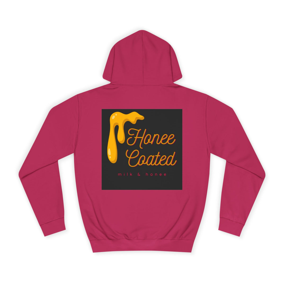 M&H Hoodie — "Honee Coated" Graphic College Pullover