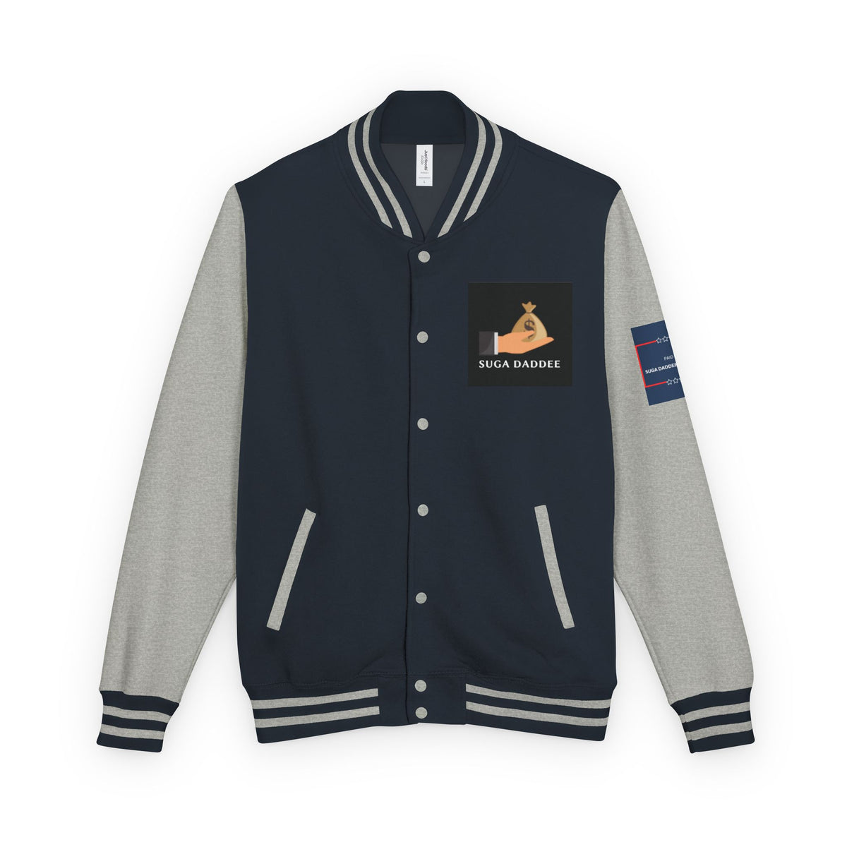 Letterman Jacket -SD Logo 2027 Varsity Style Red & White