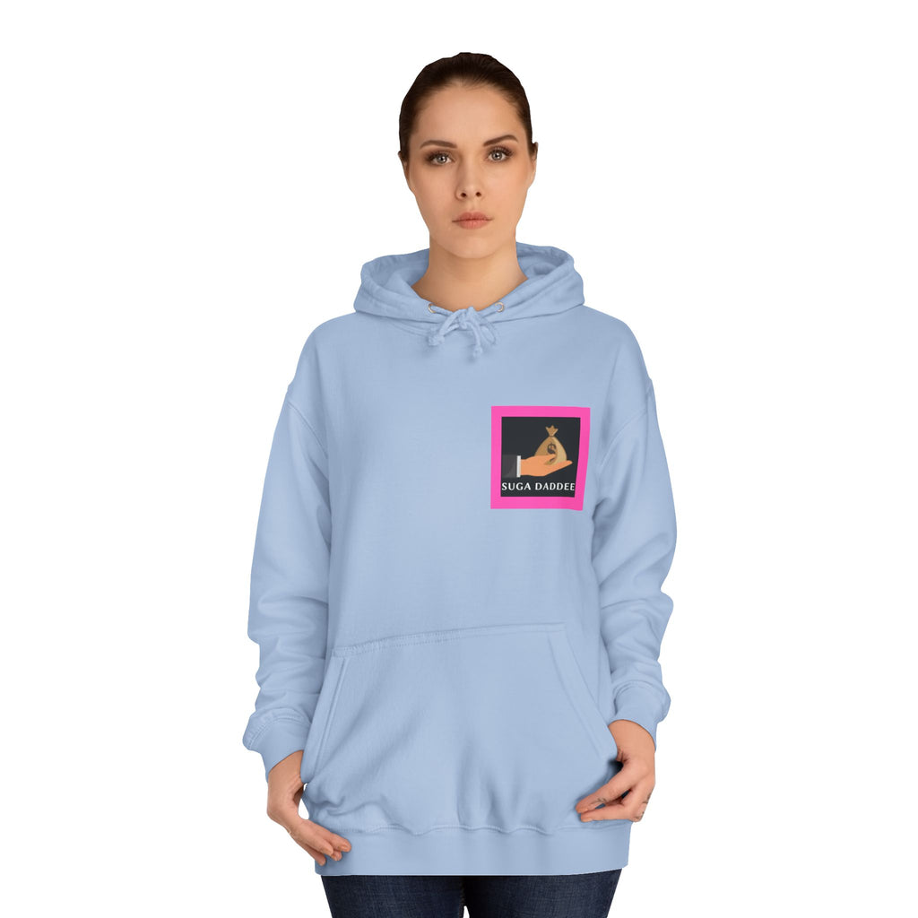 College Hoodie — Retro Neon 'Royale' Graphic Pullover
