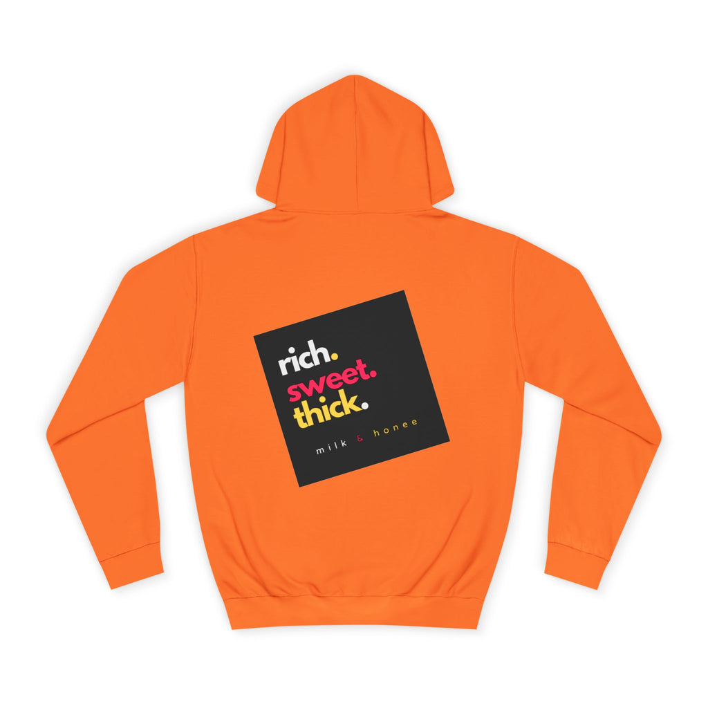 "Rich Sweet Thick" Graphic College Pullover