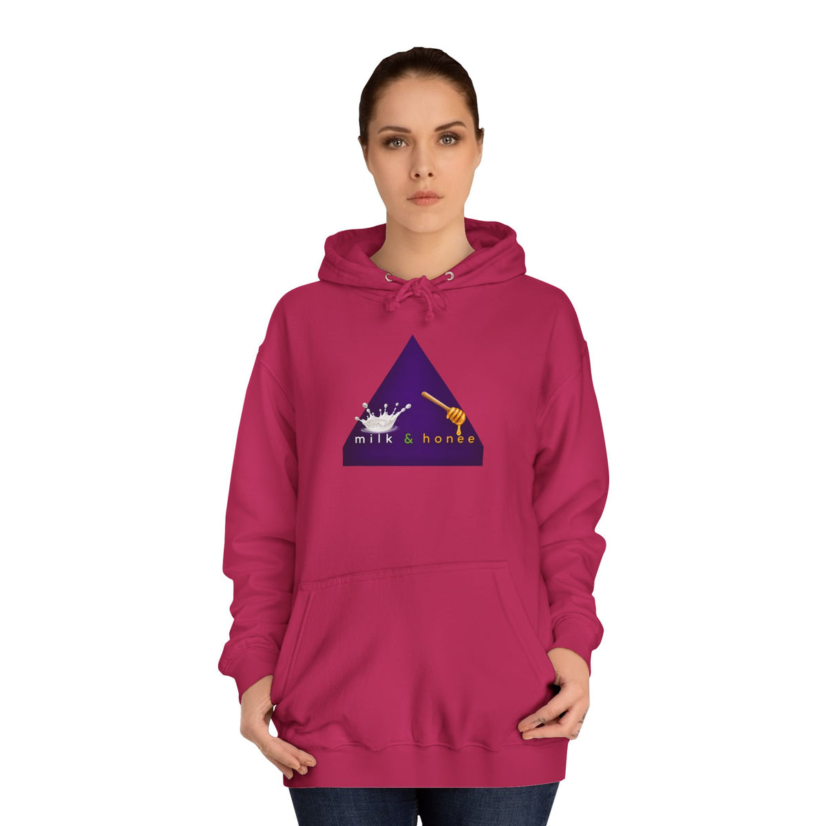 "Rich Sweet Thick" Graphic College Pullover